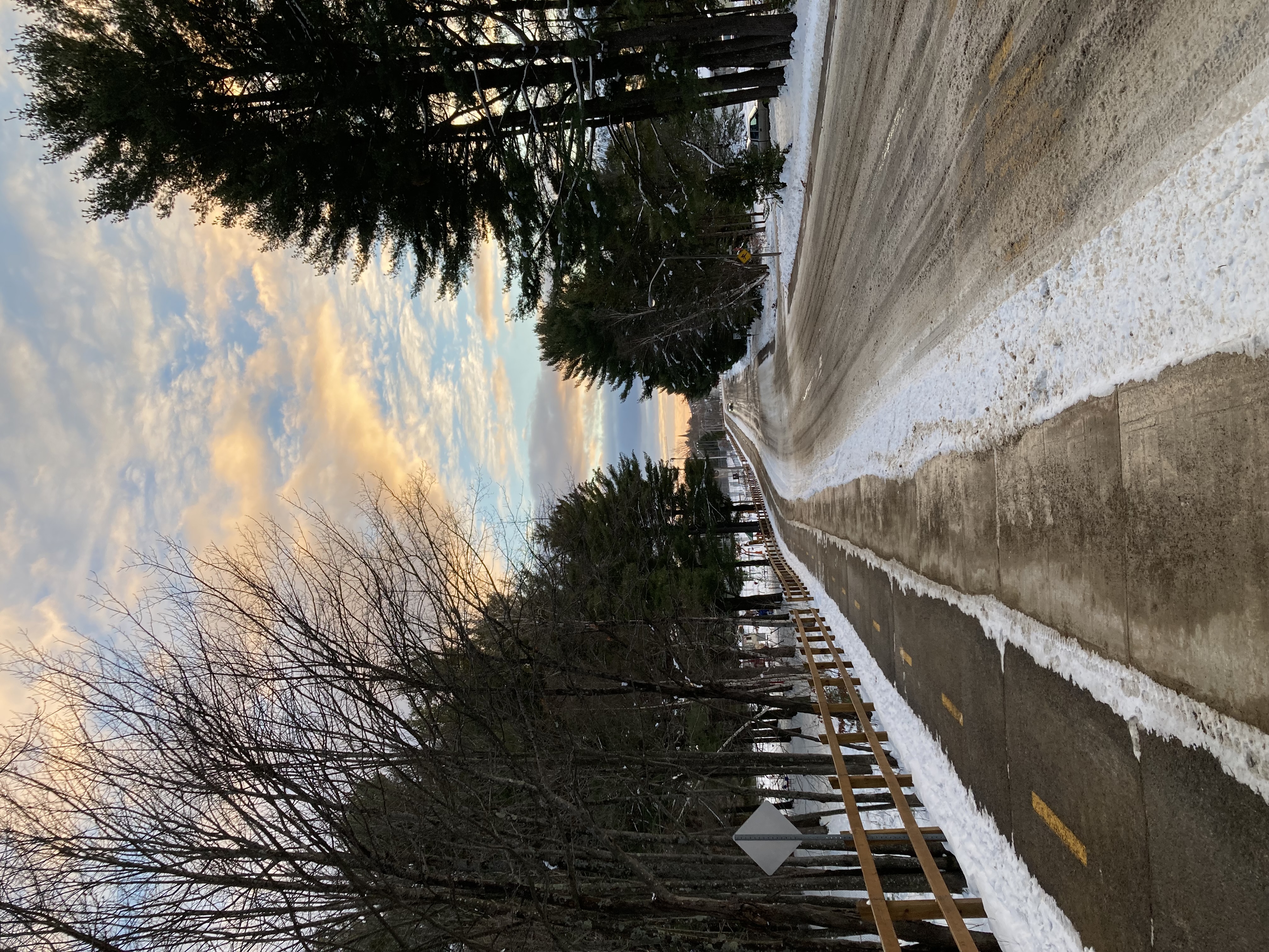 A Walk On A Quebec Winter Day
